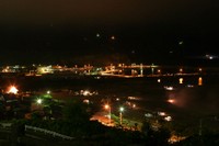 美国港の夜景