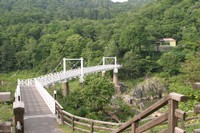 神居古潭の吊り橋