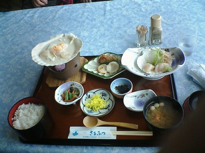 さるふつ定食@道の駅 さるふつ公園