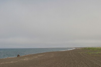 三里浜あたりからオホーツク海を撮ってみる
