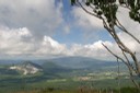 第三展望台から川湯温泉方面