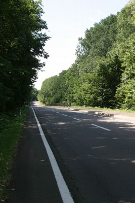 道道52屈斜路湖畔付近