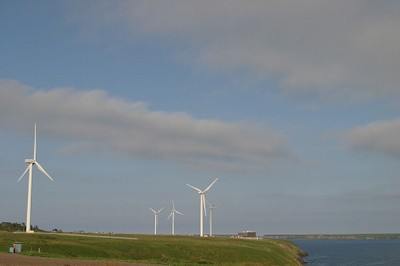 風力発電とユルリ島