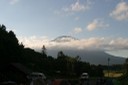 旭ヶ丘総合公園キャンプ場からの羊蹄山