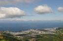 R393 毛無峠あたりからの小樽市