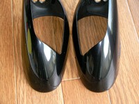 左:極細コンパウンド掛け後、右:細目コンパウンド掛け後