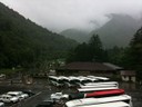 平湯温泉再び(激雨)