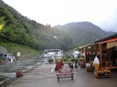 豪雨な道の駅 風穴の里