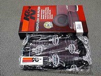 K&N HIGH-FLOW AIR FILTER