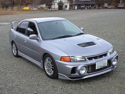 現在のをいらのランエボ