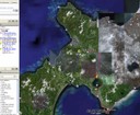 kmlファイルをGoogleEarthで読み込んでみた